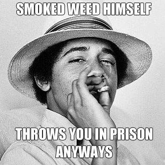 Barack Obama Smoking Marijuana Joint